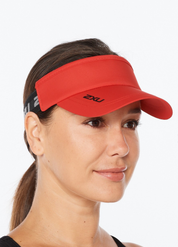 2xu visor red black