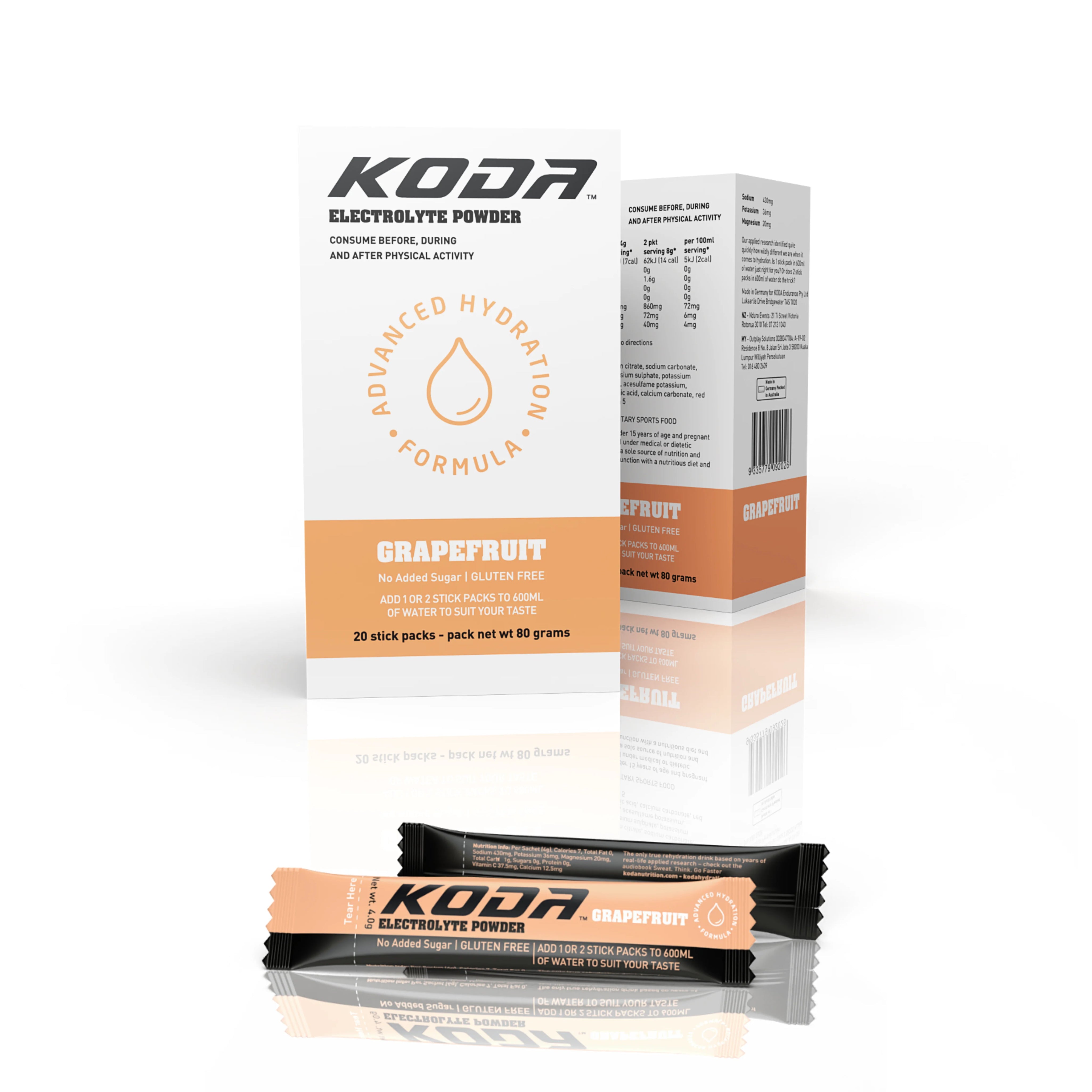 Koda Electrolyte Powder Sticks