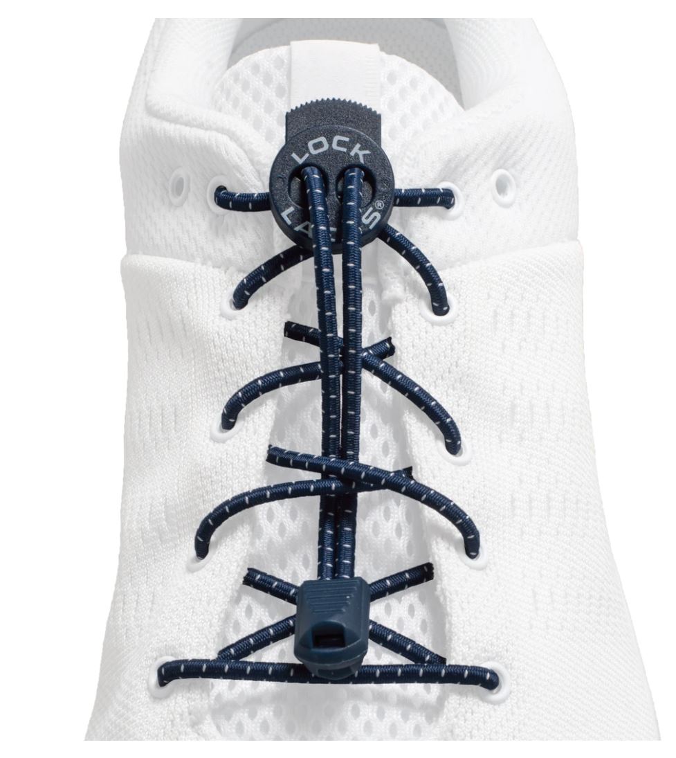 Lock laces blue