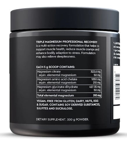 Pillar Triple Magnesium Professional Recovery Powder
