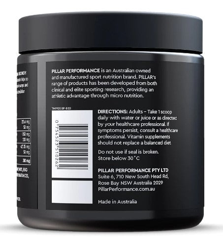 Pillar Triple Magnesium Professional Recovery Powder