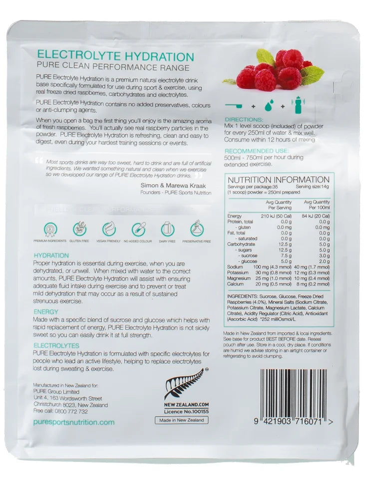 Pure Nutrition Electrolye Hydration