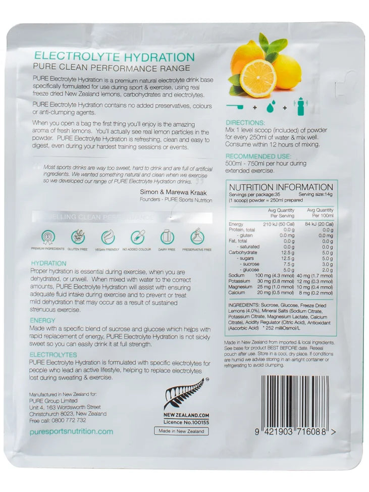 Pure Nutrition Electrolye Hydration